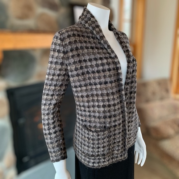 Alpaca open front cardigan size XS - Picture 1 of 6